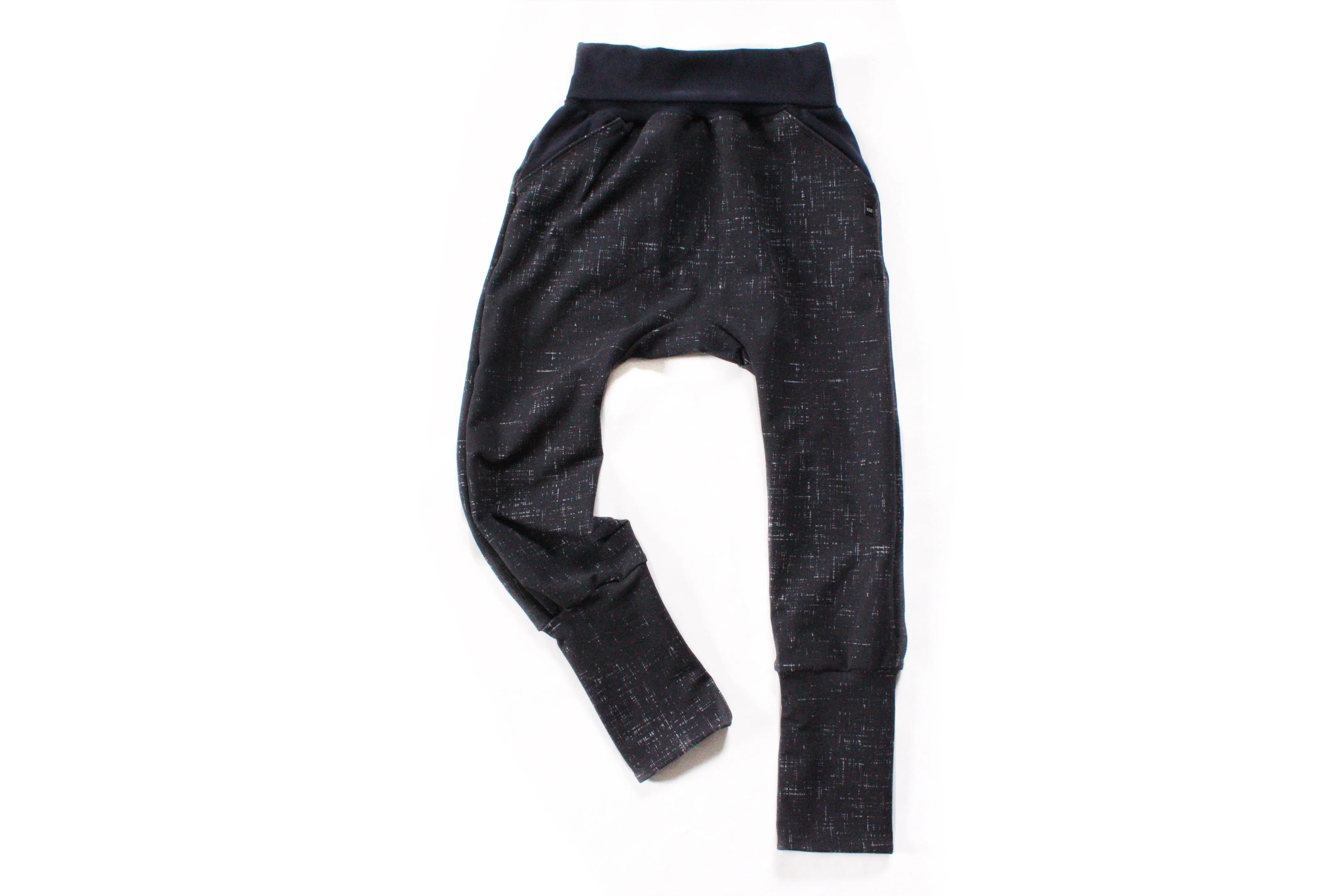 3-6y Distressed Navy Denim Look Joggers - Grow With Me