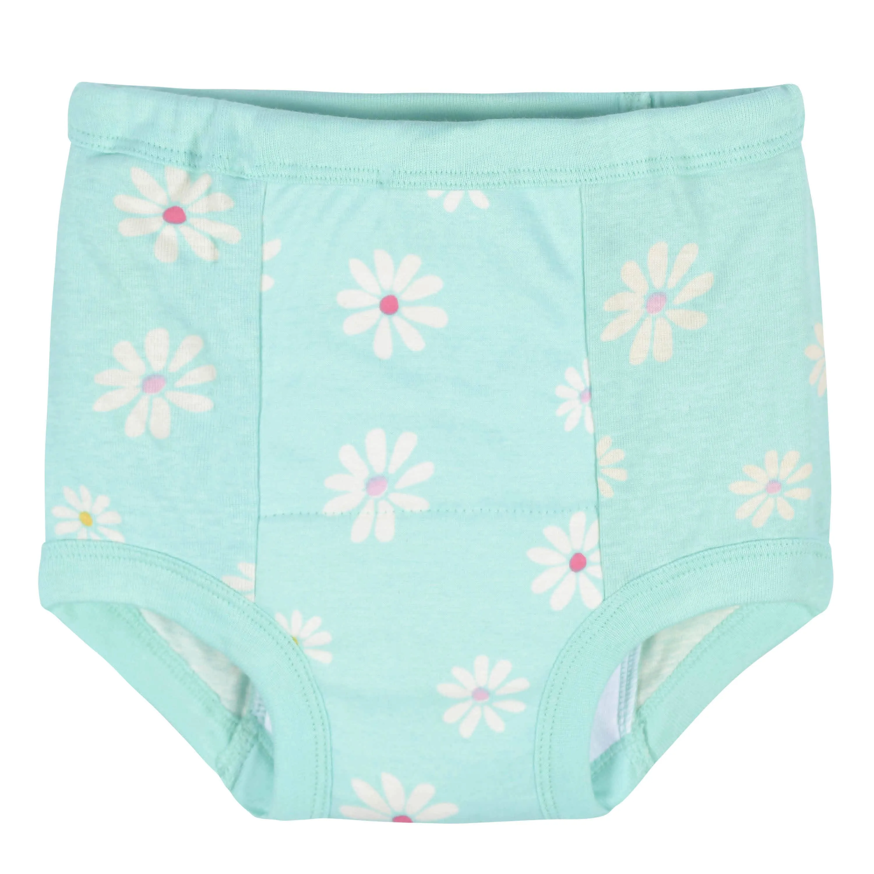 4-Pack Toddler Girls Rainbows & Daisies Training Pants
