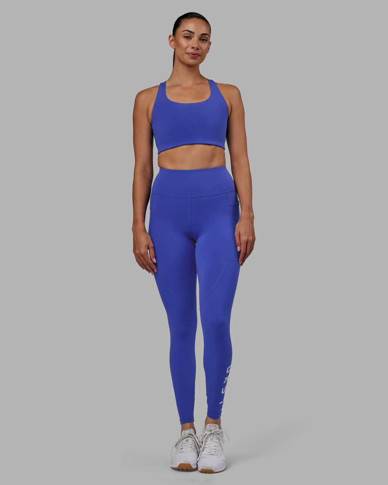 Ace Long Line Bra - Power Cobalt