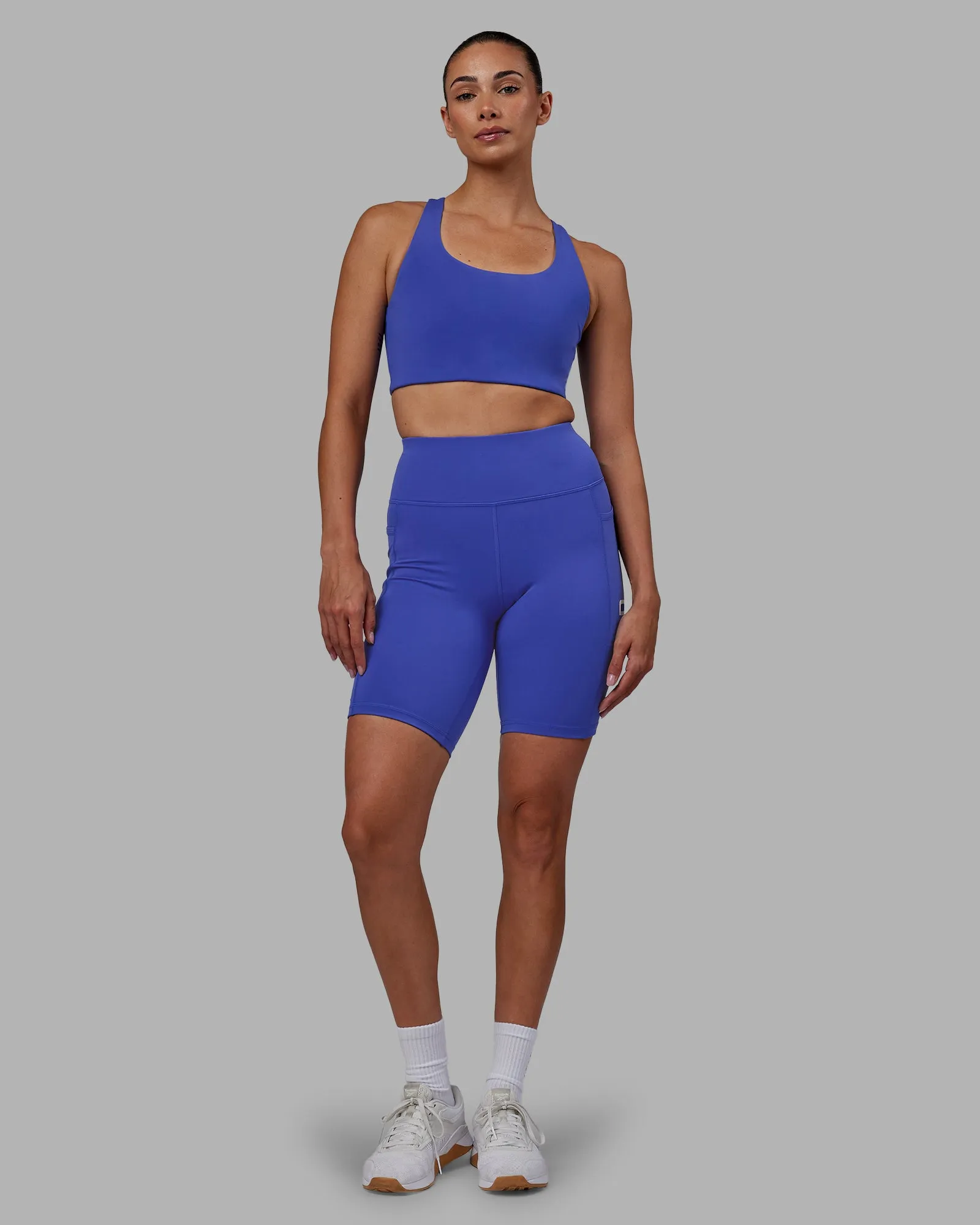 Ace Long Line Bra - Power Cobalt
