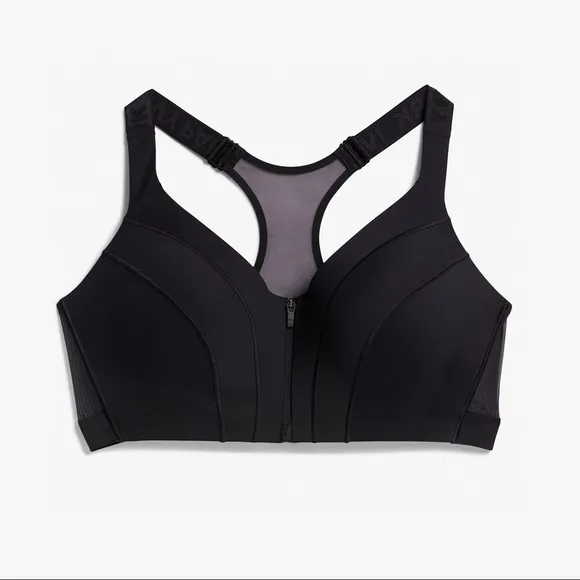 ADIDAS ORIGINALS Ivy Park Zip Bra (Plus Size) GS0350
