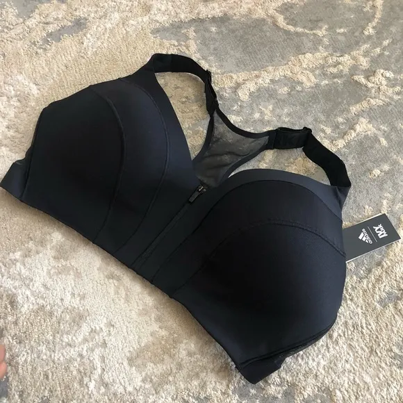 ADIDAS ORIGINALS Ivy Park Zip Bra (Plus Size) GS0350