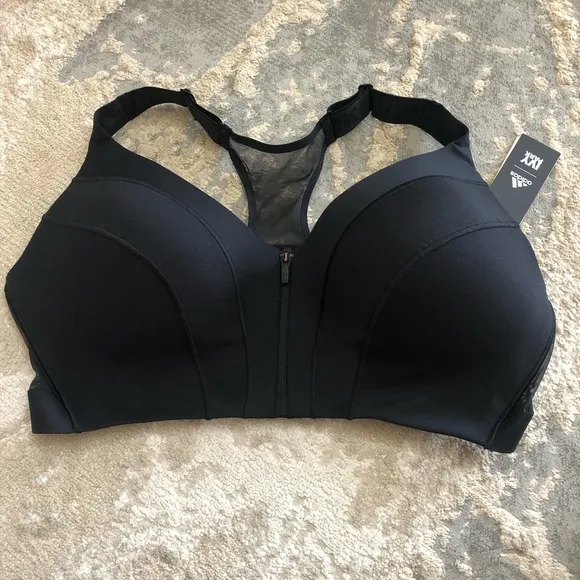 ADIDAS ORIGINALS Ivy Park Zip Bra (Plus Size) GS0350