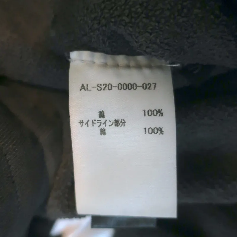 Alchemist Bandana-Trim Sweatpants Gray Size Small Side-Zip Track Pants