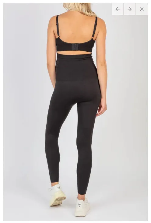 Allcare Supacore Pregnancy Support Leggings - Full Length Black (Jenny)