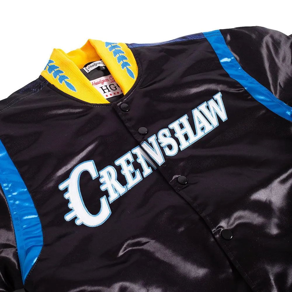 ALT KOBE CRENSHAW SATIN JACKET (BLACK)