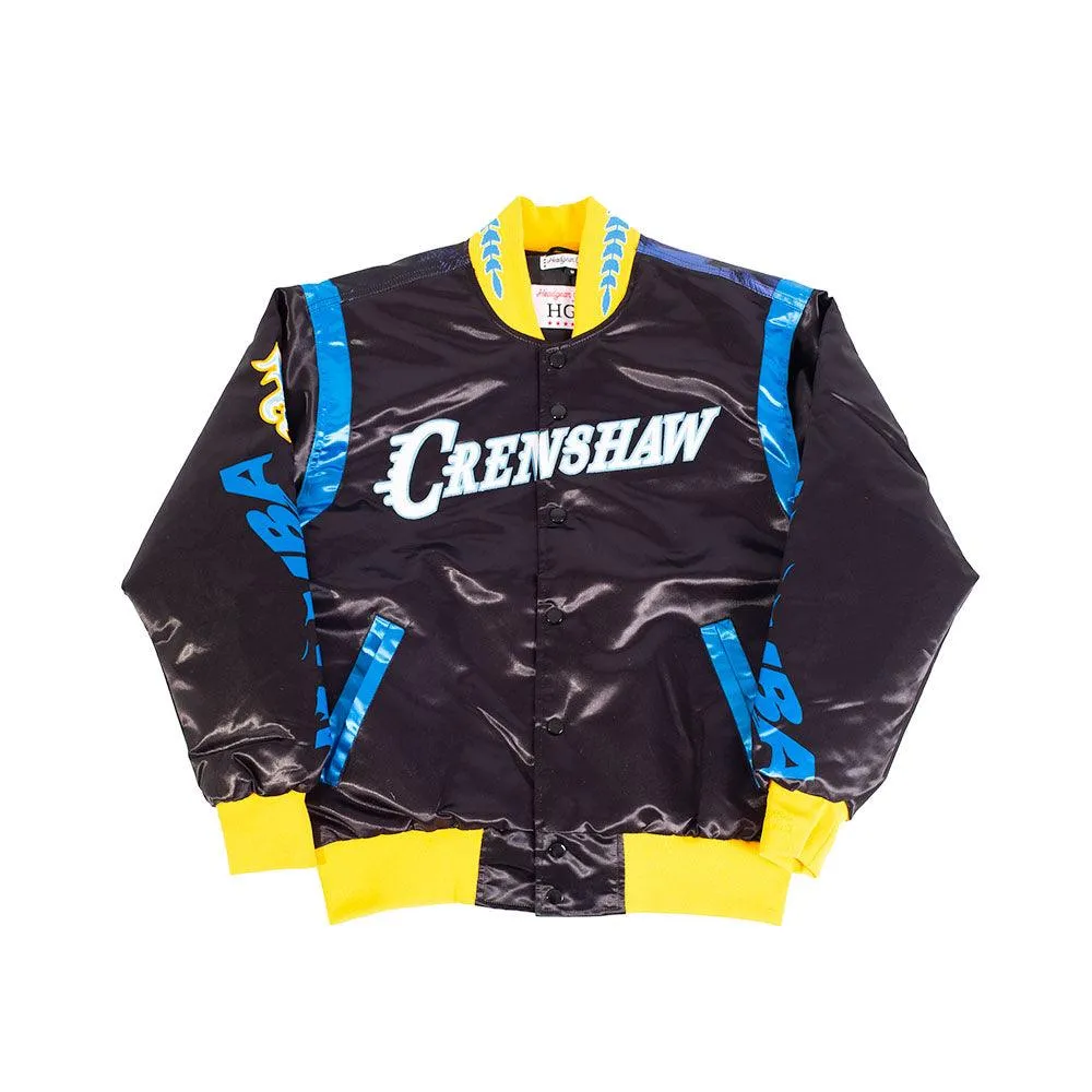 ALT KOBE CRENSHAW SATIN JACKET (BLACK)