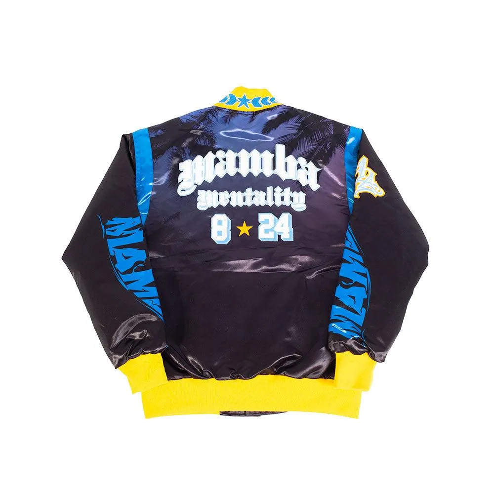 ALT KOBE CRENSHAW SATIN JACKET (BLACK)