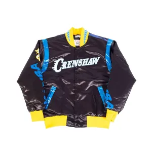 ALT KOBE CRENSHAW SATIN JACKET (BLACK)