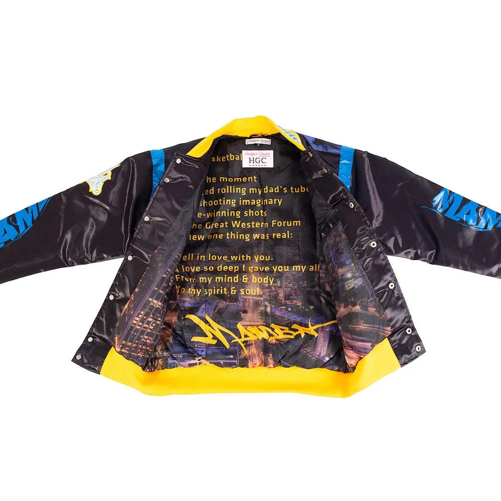 ALT KOBE CRENSHAW SATIN JACKET (BLACK)