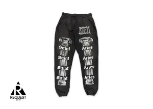Aries Sweatpants “Vintage Black”