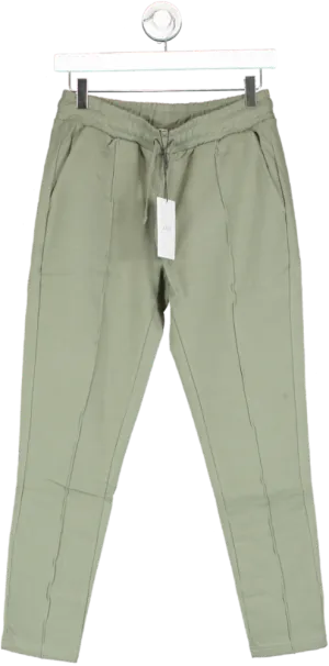 ARNE Sage Green Jersey Slim Fit Joggers BNWT UK 8 Short