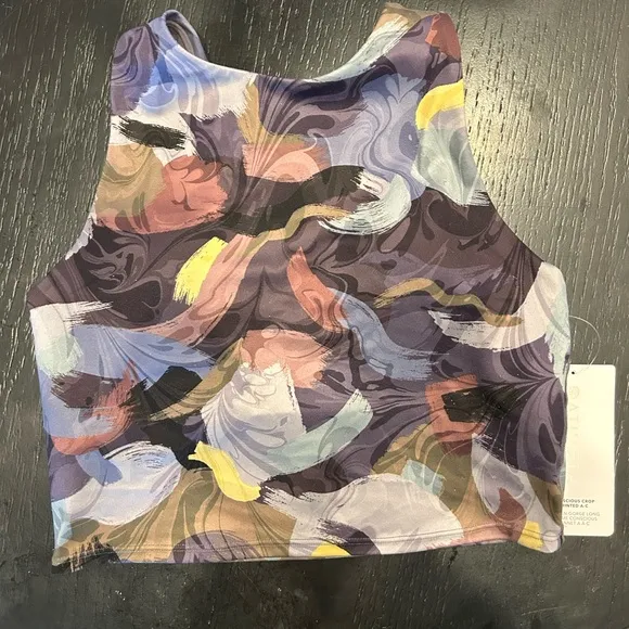 Athleta Sports Bra Conscious Crop Low Impact Longline Sports Bra