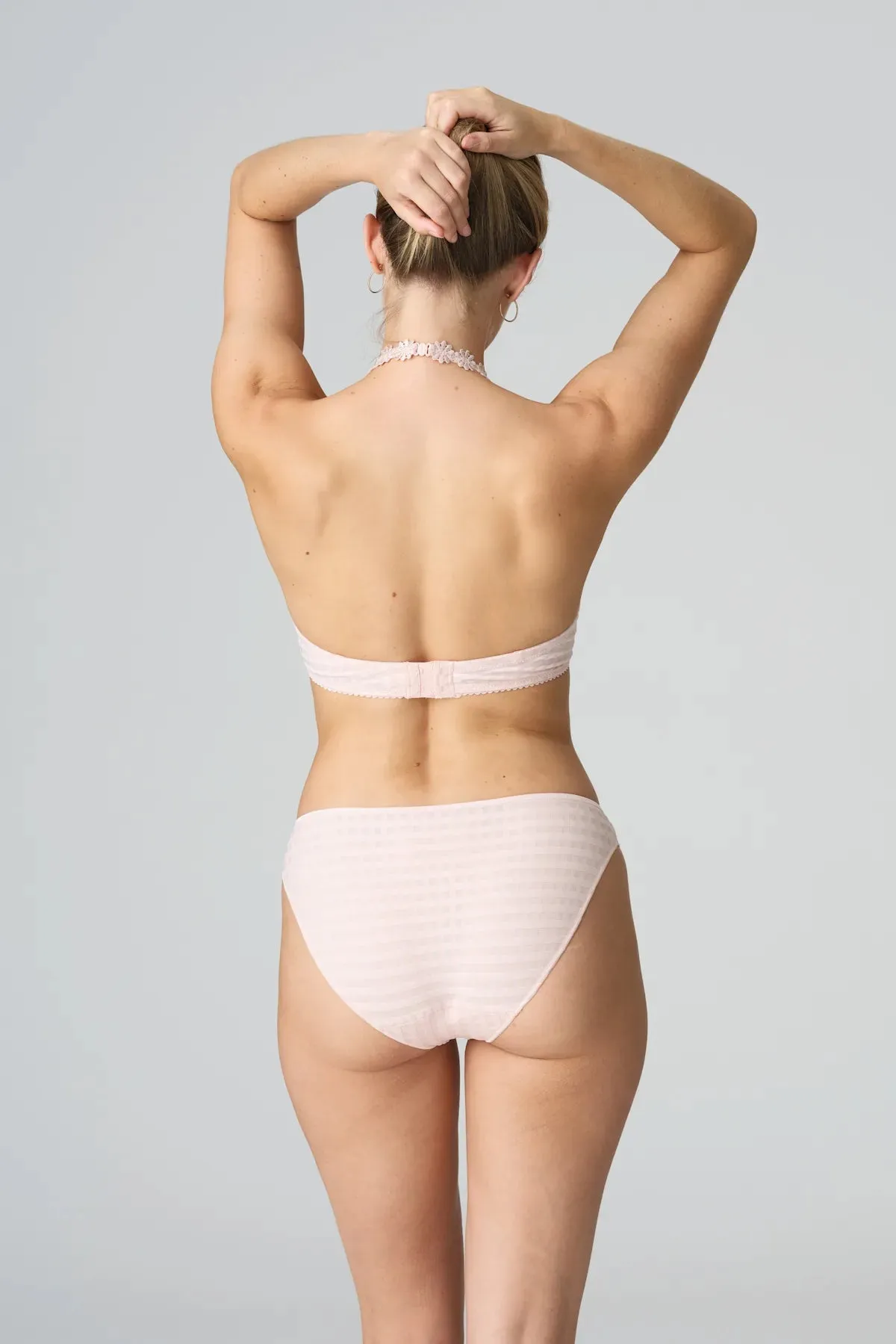 Avero Non Padded Full Cup Seamless Bra In Pearly Pink - Marie Jo