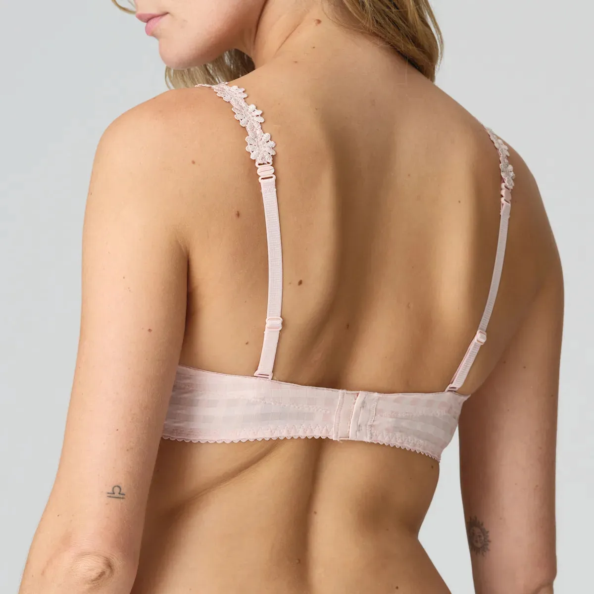 Avero Padded Strapless Bra In Pearly Pink - Marie Jo
