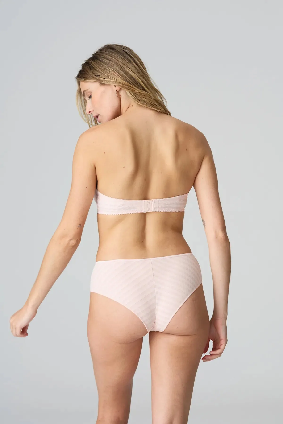 Avero Padded Strapless Bra In Pearly Pink - Marie Jo