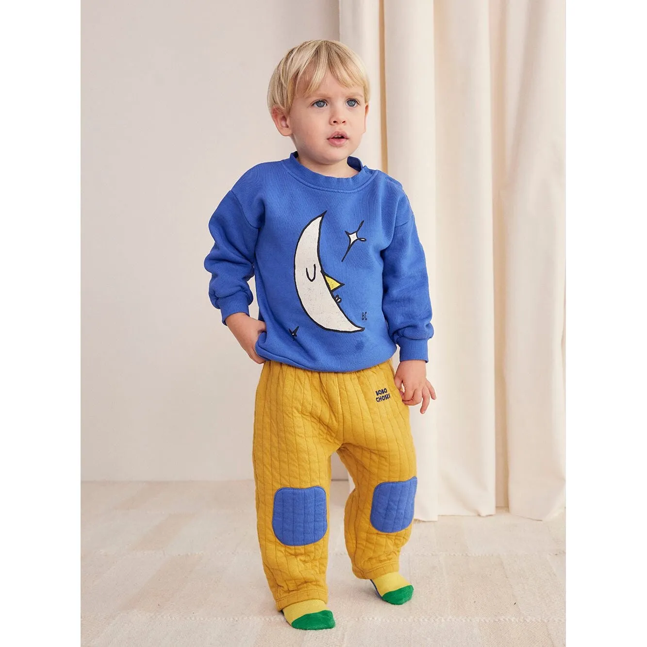 Baby Quilted Straight Jogging Pants