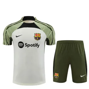 Barcelona Short Sleeve Training Suit For Men T-shirt/short