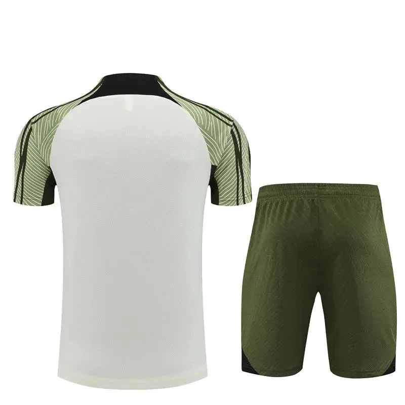 Barcelona Short Sleeve Training Suit For Men T-shirt/short