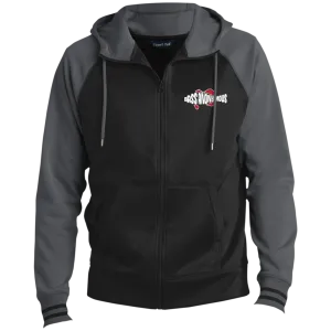 Bass Anonymous Men's Sport-Wick® Full-Zip Hooded Jacket Embroidered