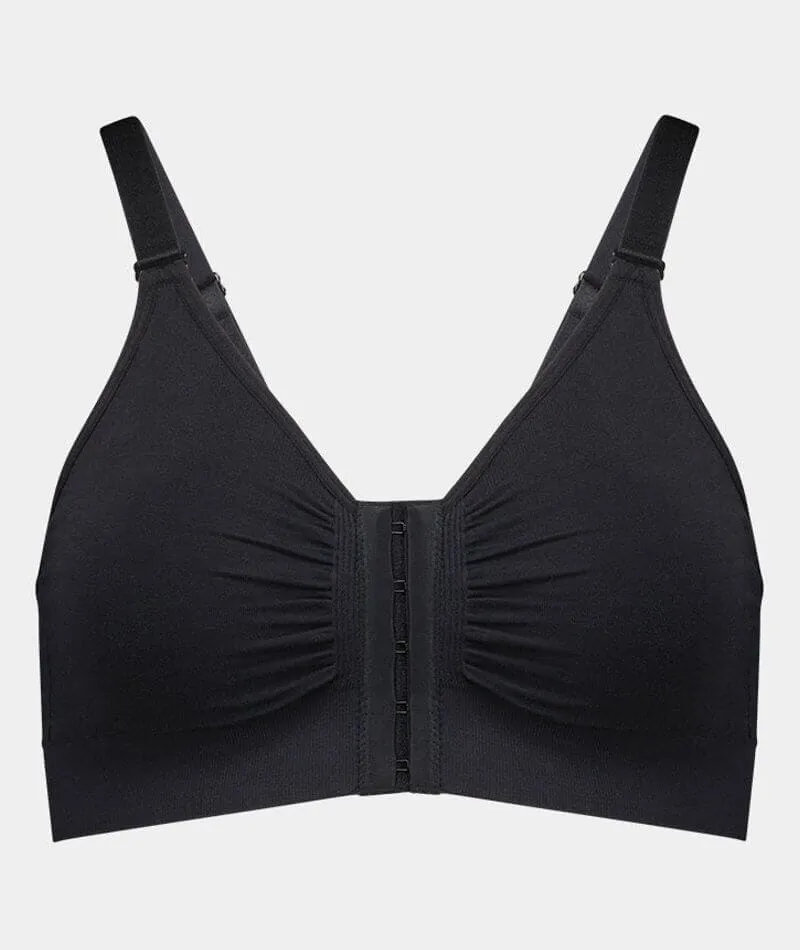 Bendon Restore Front Opening Wire-Free Bra - Black