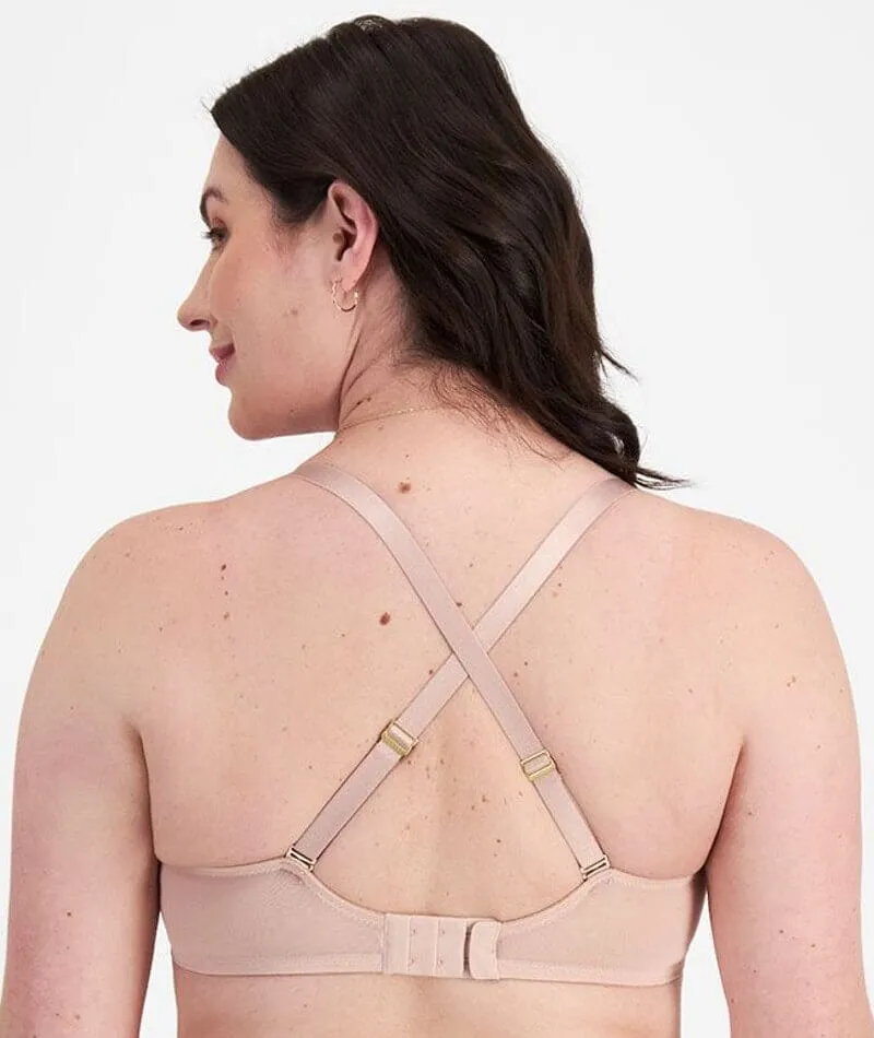 Berlei Lift & Shape Minimiser Bra - Nude Lace