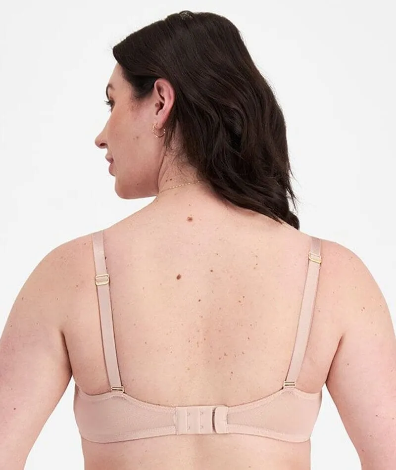 Berlei Lift & Shape Minimiser Bra - Nude Lace