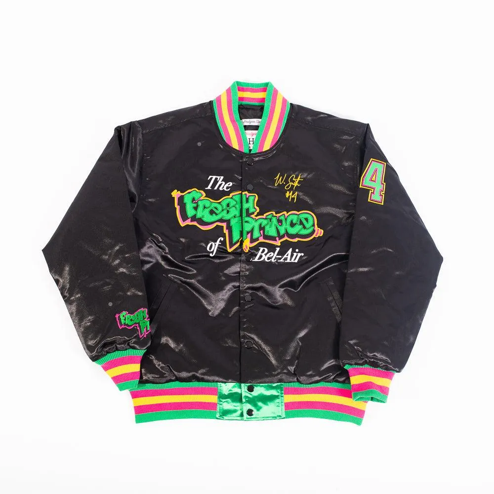 Black Fresh Prince Satin Jacket