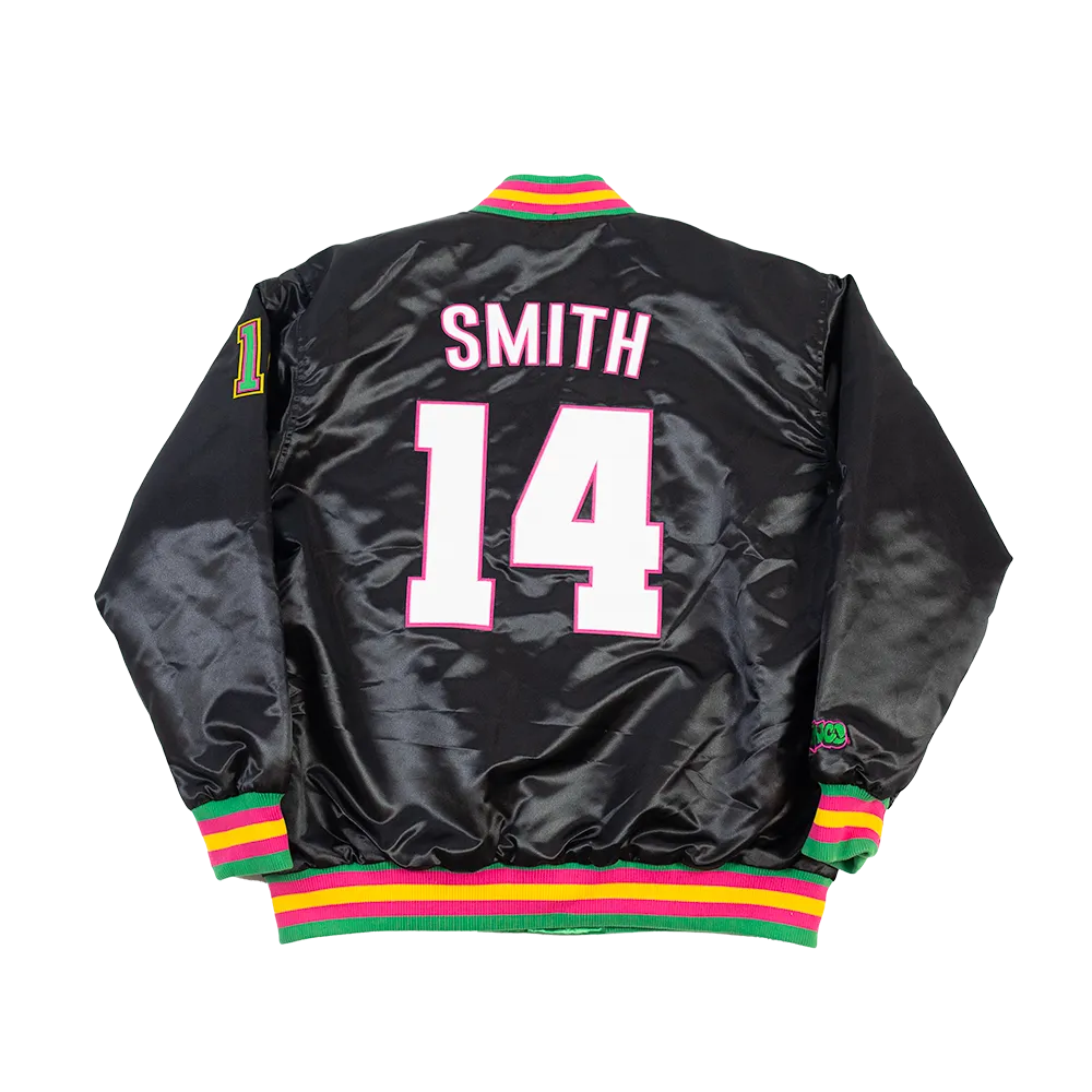 Black Fresh Prince Satin Jacket