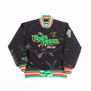 Black Fresh Prince Satin Jacket