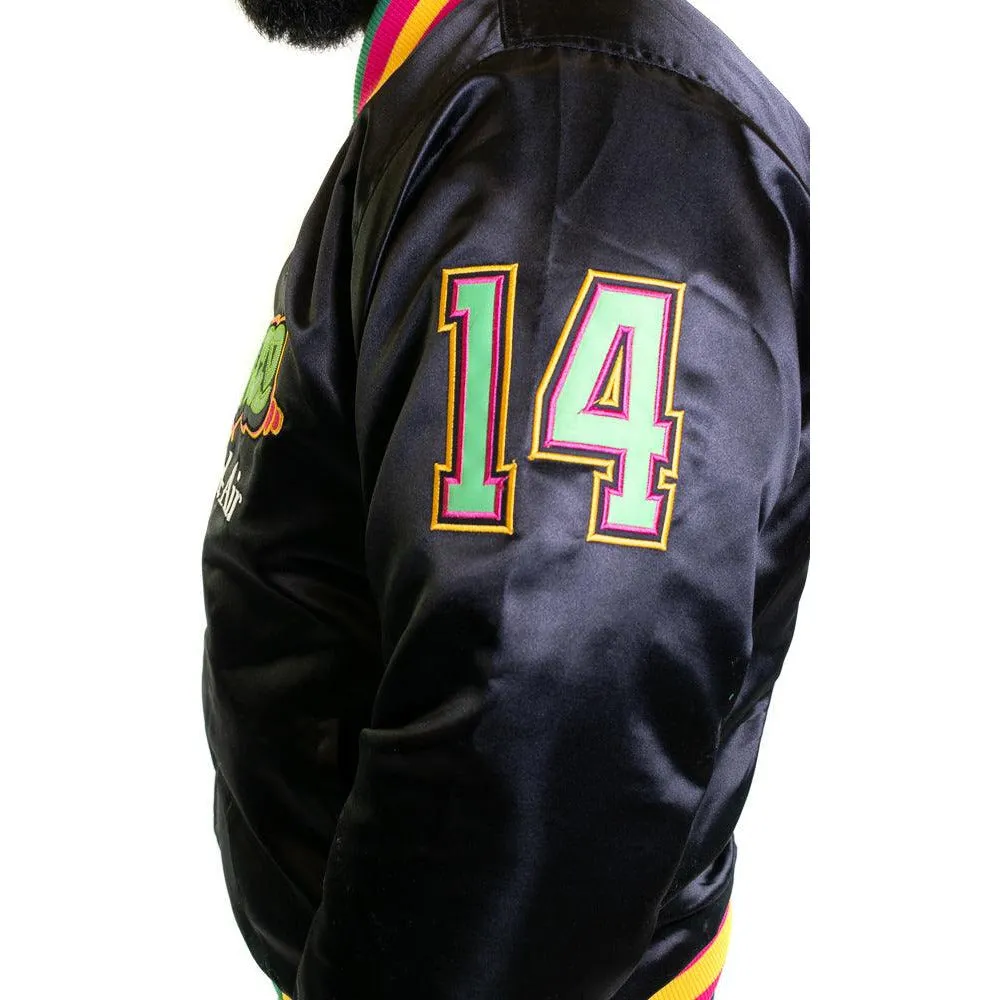 Black Fresh Prince Satin Jacket
