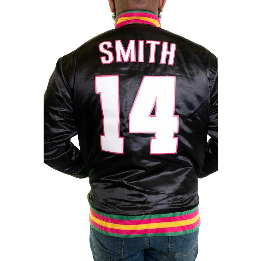 Black Fresh Prince Satin Jacket