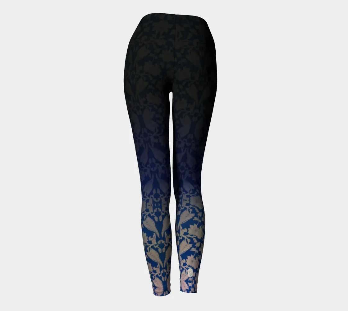 Blue Floral Hamptons Print