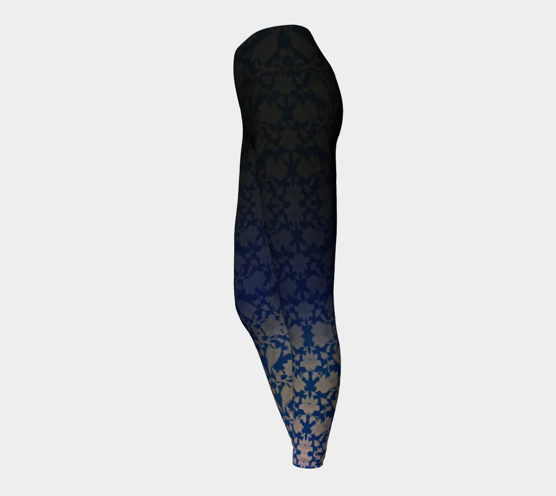 Blue Floral Hamptons Print