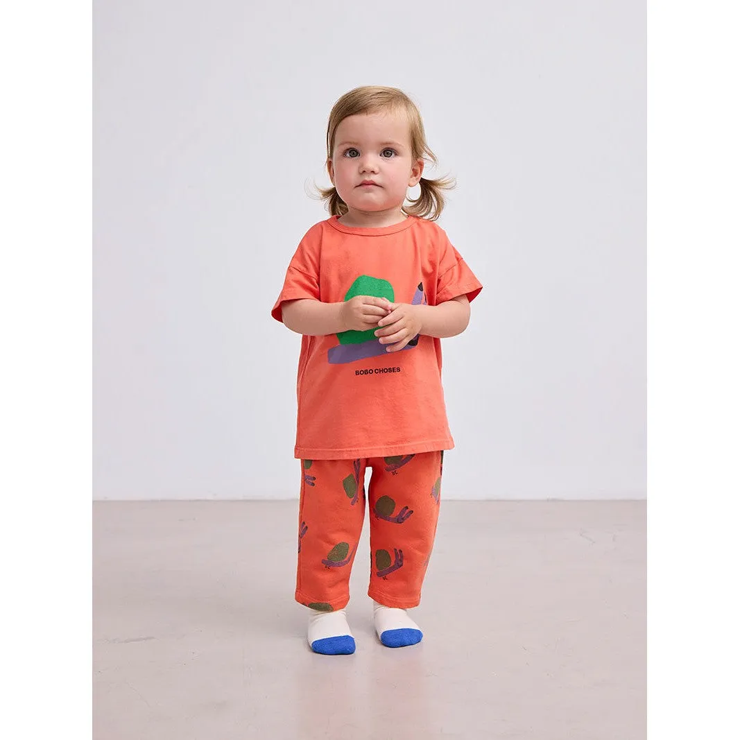 Bobo Choses - Funny Snail all-over jogging pants - baby