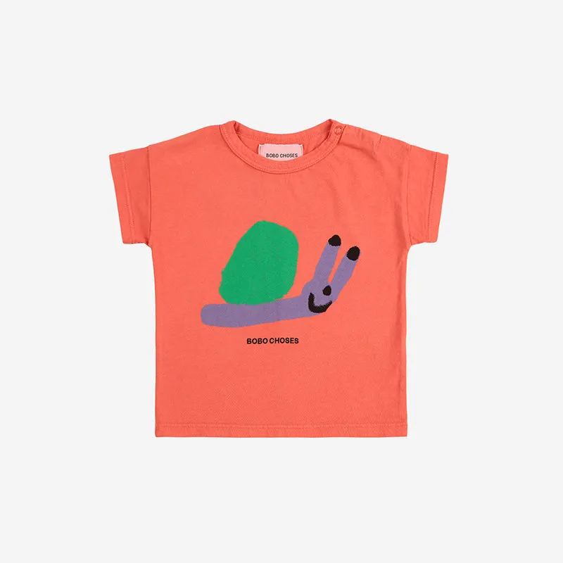 Bobo Choses - Funny Snail T-shirt - baby