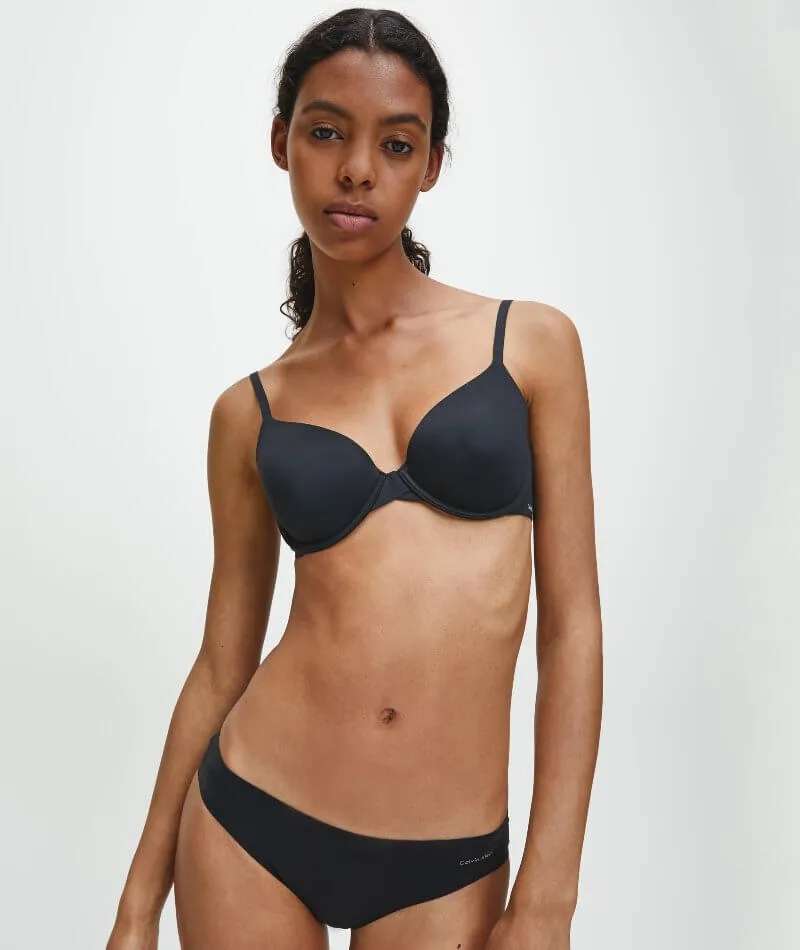 Calvin Klein Perfectly Fit T-Shirt Bra - Black