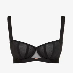 Carnaby Demi Underwire Balconette Bra - Black -