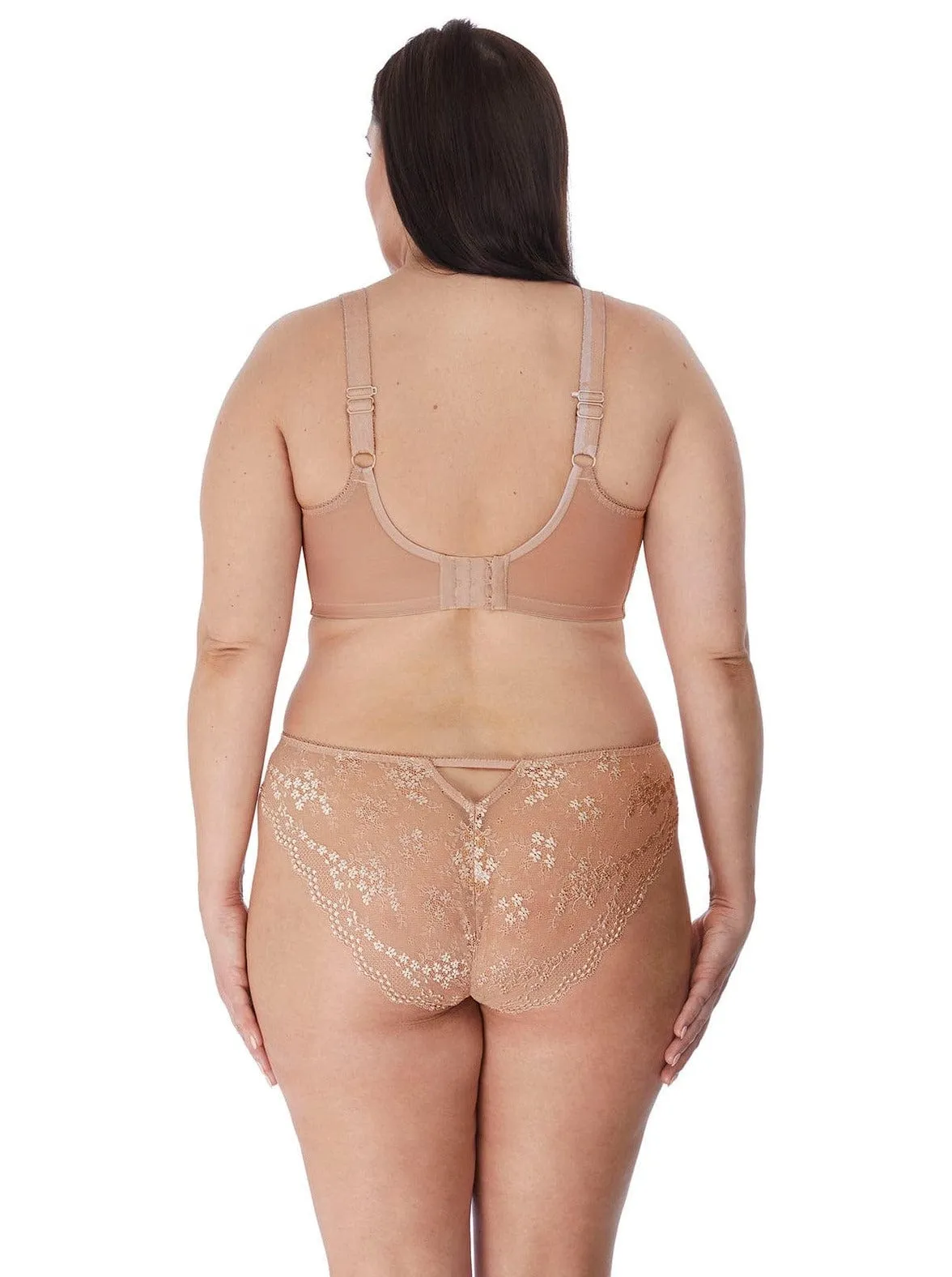 Charley Stretch Plunge Bra - Nude