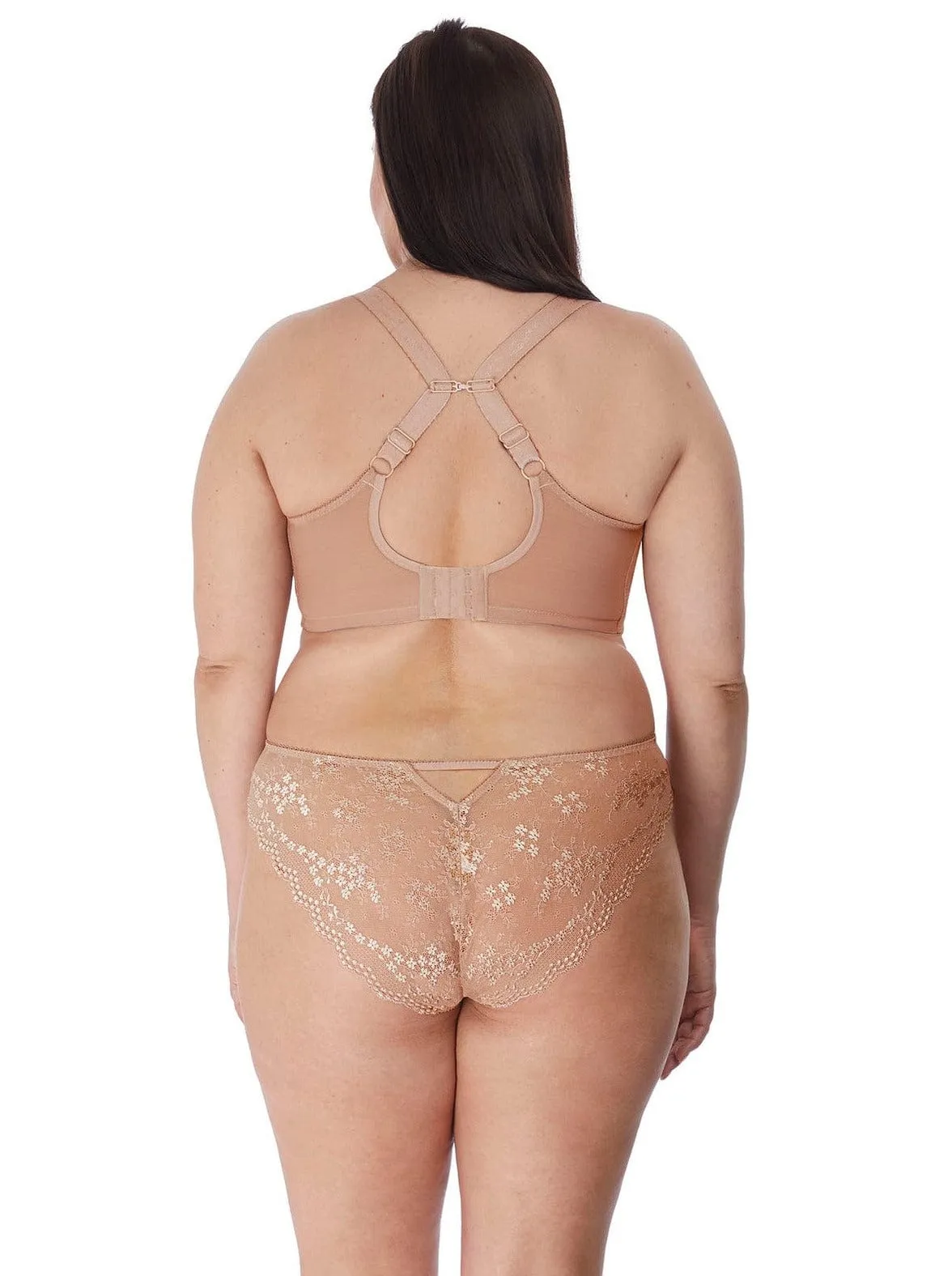 Charley Stretch Plunge Bra - Nude
