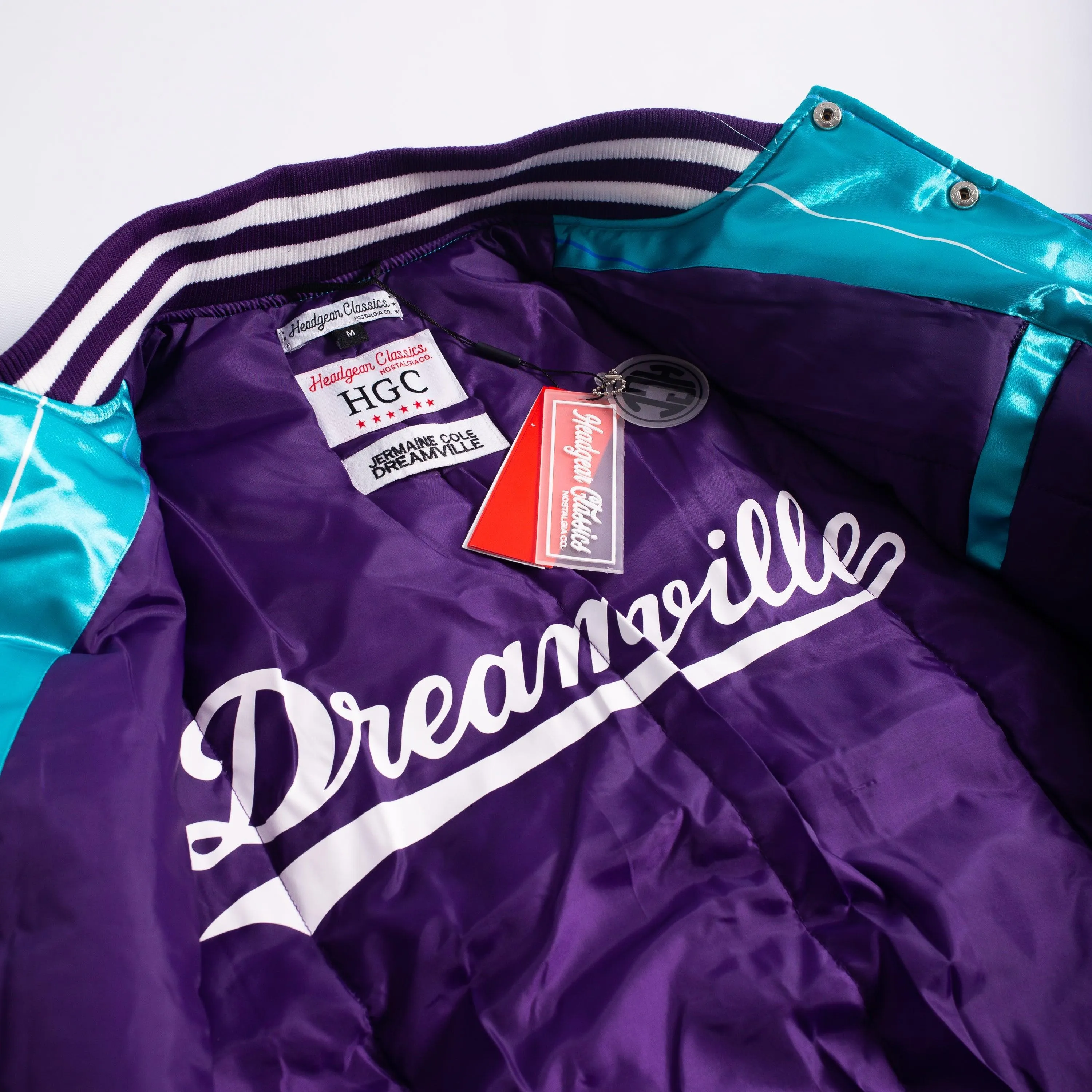CHARLOTTE DREAMVILLE BLUE SATIN JACKET