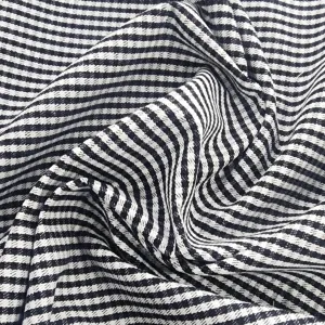 Chef Check Fabric Black 150cm