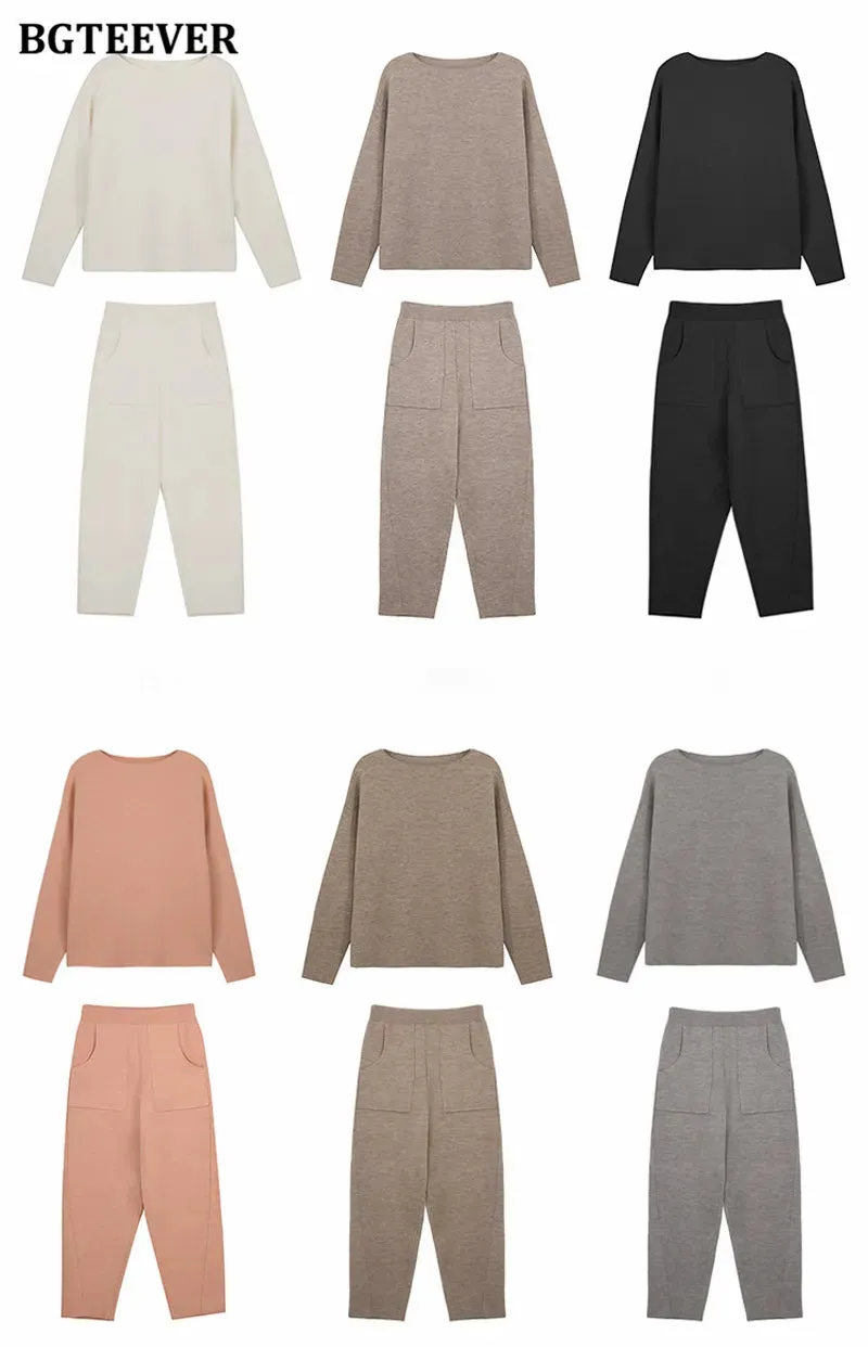Chic Oversized Turtleneck Sweater for Women
