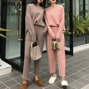Chic Oversized Turtleneck Sweater for Women