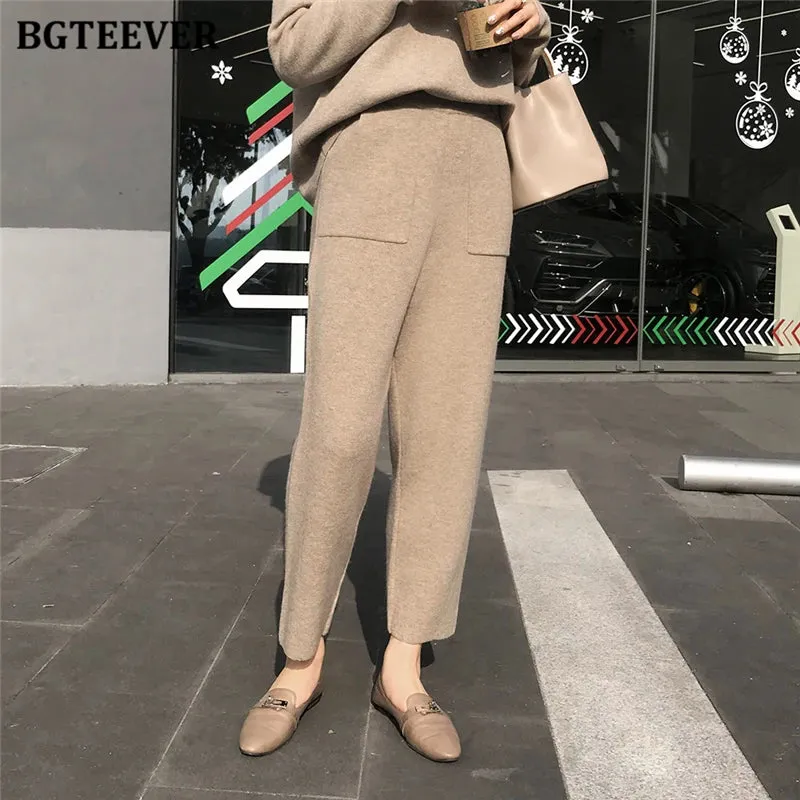 Chic Oversized Turtleneck Sweater for Women