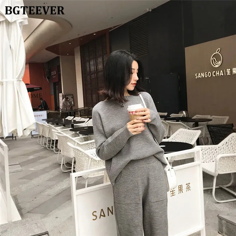 Chic Oversized Turtleneck Sweater for Women