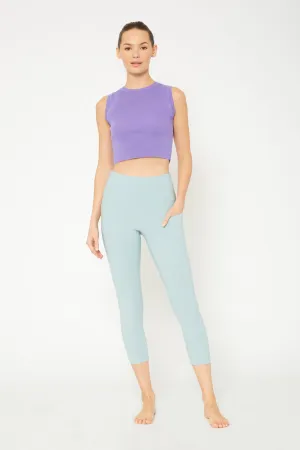 Cover Girl label high rise leggings