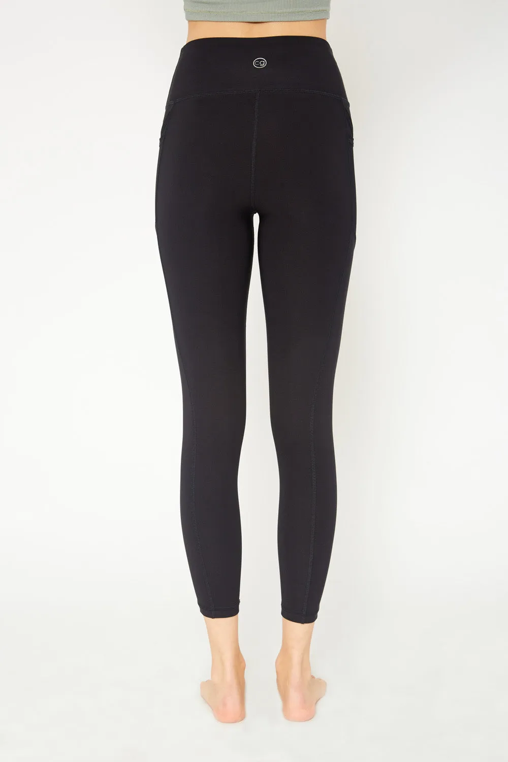 Cover Girl label mid rise leggings