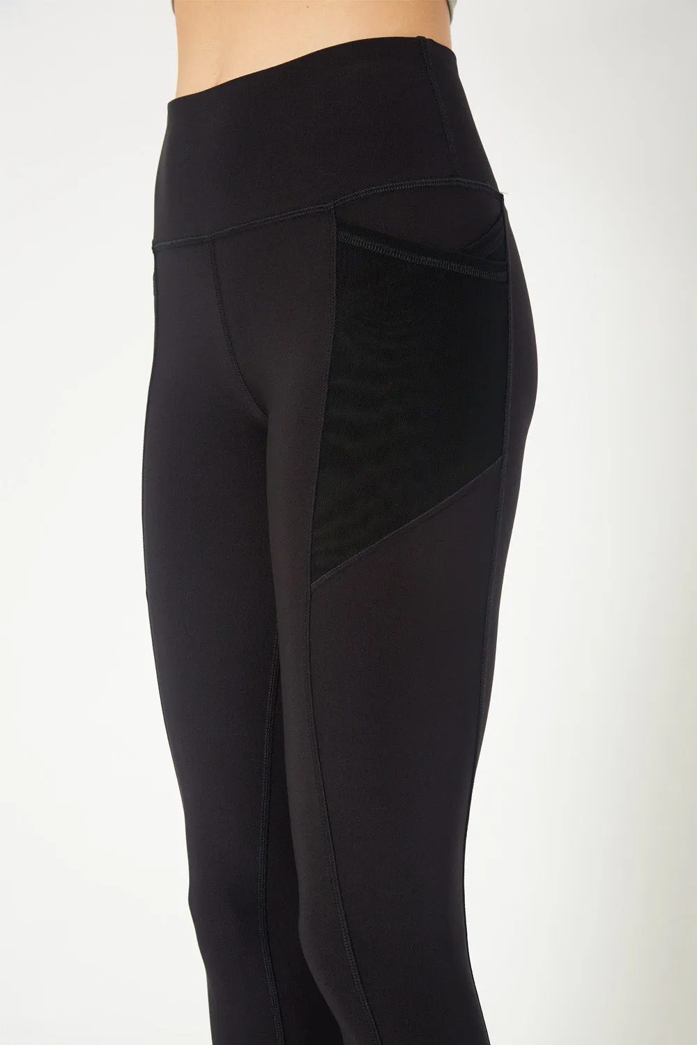 Cover Girl label mid rise leggings