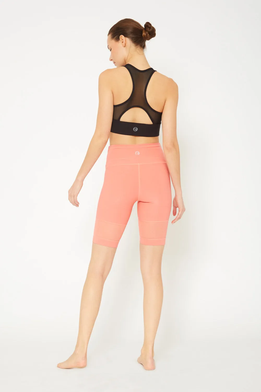 Cover Girl label mid rise long shorts